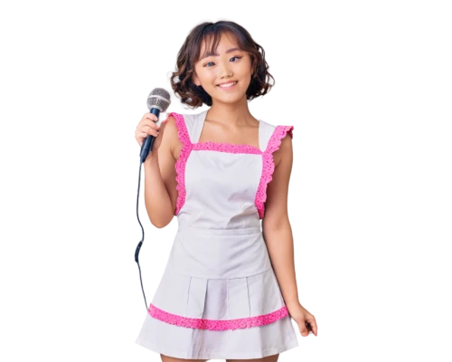 pinafore,misako,mimori,mikiko,makiko,tomomi,kanako,tsunku,wakako,waitress,housemaid,asako,gaki,chisako,ayami,pinklao,pink background,esna,ninagawa,yuko,Illustration,Black and White,Black and White 26