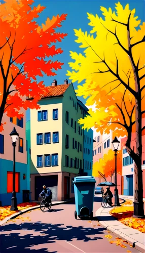 autumn scenery,autumn background,autumn day,one autumn afternoon,autumn frame,fall foliage,late autumn,fall landscape,the autumn,autumn,autumn trees,autumn colouring,autumn landscape,fall leaves,autumn season,autumn idyll,autumn park,autumn colors,colored leaves,colorful city,Art,Artistic Painting,Artistic Painting 05