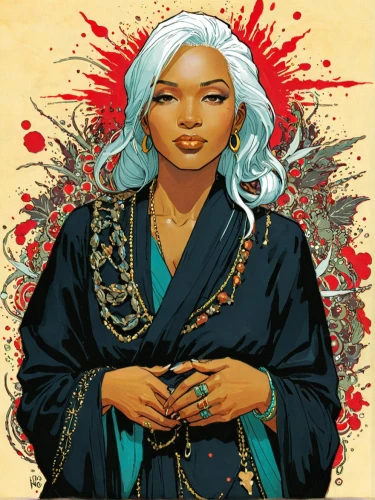 ororo,binti,korana,amaka,laveau,fatoumata,hajia,konan,hauwa,kunbi,ekwueme,popoola,lilandra,zindzi,niobe,katara,teferi,ibibio,azari,kommuna,Conceptual Art,Fantasy,Fantasy 08