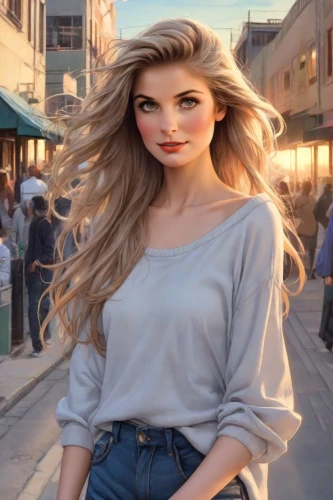 model doll,barbie doll,khnopff,rotoscoping,rotoscoped,fashion doll,blonde woman,anastasiadis,fashion vector,fashion street,annabeth,shopgirl,barbie,topanga,fashion dolls,blonde girl,airbrushed,female model,3d rendered,rotoscope,Digital Art,Comic