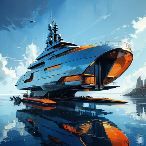 superyachts,yacht,rorqual,helicarrier,yacht exterior,azimut,sunseeker,super trimaran,sea fantasy,submersible,superyacht,heesen,jetboat,supercarrier,runabout,docked,sailing orange,powerboat,yachts,skyship,Conceptual Art,Sci-Fi,Sci-Fi 01