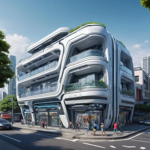 omotesando,multistoreyed,sanlitun,futuristic architecture,dentsu,morphosis,aniplex,takadanobaba,medibank,cubic house,car showroom,cube house,drivespace,azabu,alumax,hongdan center,modern building,yodobashi,appartment building,multistorey,Conceptual Art,Sci-Fi,Sci-Fi 03