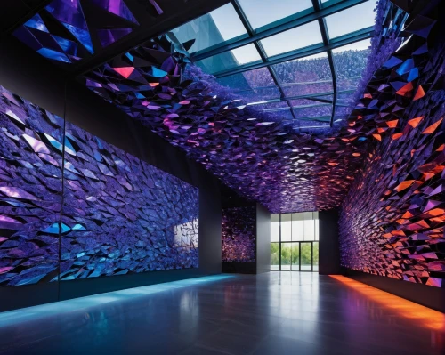 glass wall,futuristic art museum,glass blocks,art gallery,colorful glass,fesci,yotel,color wall,adjaye,mosaic glass,deyoung,flower wall en,contemporary decor,quadriennale,aros,glass tiles,shashed glass,interior design,glass facade,interior decoration