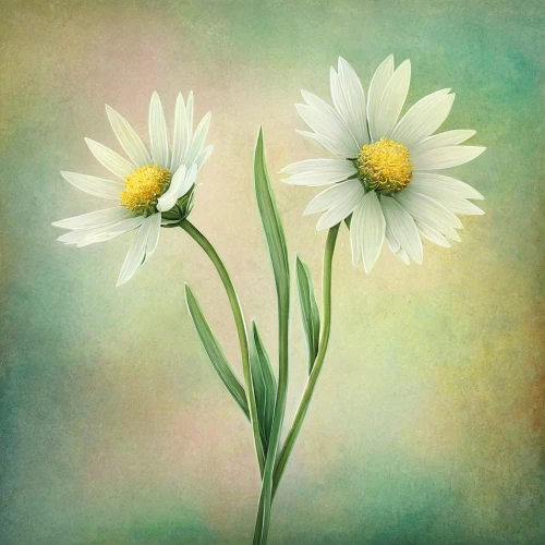 marguerite daisy,white daisies,flower painting,margueritte,daisy flowers,daisies,shasta daisy,marguerite,oxeye daisy,australian daisies,leucanthemum,daisy flower,white cosmos,barberton daisies,flower art,sun daisies,perennial daisy,marguerita,common daisy,daisylike,Illustration,Realistic Fantasy,Realistic Fantasy 15