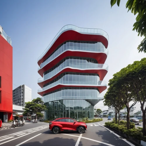 medibank,car showroom,multi storey car park,faena,shenzhen vocational college,singapore landmark,escala,interlace,sandakan,residential tower,futuristic architecture,multistoreyed,ocbc,seidler,singapore,cubic house,modern architecture,multistorey,mapfre,office building,Photography,General,Realistic