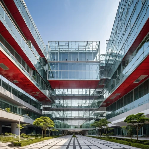 shenzhen vocational college,interlace,technopark,glass facade,taikoo,cyberjaya,medibank,office buildings,sengkang,glass facades,tampines,nanyang,embl,biotechnology research institute,office building,temasek,headquaters,glass building,capitaland,headquarter,Photography,General,Realistic