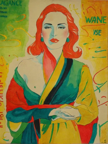 wahine,pop art woman,popart,cool pop art,rosenquist,femme,maureen o'hara - female,warenne,wesselmann,pop art style,wanchese,wanly,wakame,rogue wave,matisse,modern pop art,wac,art deco woman,warnecke,warpaint,Conceptual Art,Fantasy,Fantasy 04