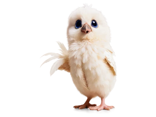 cockatoo,cacatua,silkie,baby chicken,rabbit owl,egbert,pombo,bantam,little corella,small owl,tyto longimembris,pollo,rose-breasted cockatoo,baby chick,chick,cacatua moluccensis,barn owl,chicky,moluccan cockatoo,tyto,Illustration,Abstract Fantasy,Abstract Fantasy 05