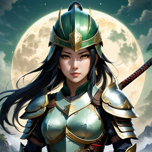 female warrior,warrior woman,moondragon,sashurin,mulan,diaochan,qingyi,yi sun sin,swordswoman,sanzang,bellona,mervat,eldena,qianwen,inara,yongmei,vayne,fantasy warrior,sunzha,yuanji,Illustration,Realistic Fantasy,Realistic Fantasy 01