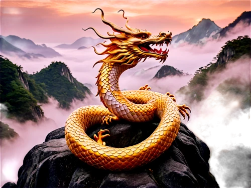 golden dragon,shenlong,wudang,taoism,serpent,kongfu,wyrm,dragon,yingchao,epoxi,dragon of earth,shaoming,pangu,huangshan,painted dragon,qinglong,taoist,qingnian,dragon fire,wuhuan,Illustration,Retro,Retro 08