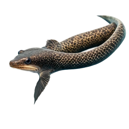 tiktaalik,burbot,polypterus,muskellunge,snakehead,elasmosaurus,arowana,micropterus,keelback,lamprey,moray eels,fjord trout,etheostoma,nannostomus,notropis,nigriceps,gudgeon,pike,snakeheads,caelostomus,Illustration,Realistic Fantasy,Realistic Fantasy 16