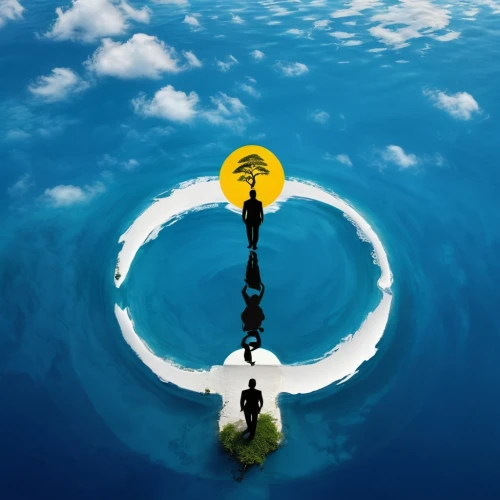 floating over lake,reflection in water,water lotus,sailing blue yellow,diving bell,reflection of the surface of the water,adrift,little planet,kayaker,mirror water,conceptual photography,water mirror,thatgamecompany,submersible,meditator,stereographic,submerged,kayak,ripples,buoy,Unique,Design,Logo Design