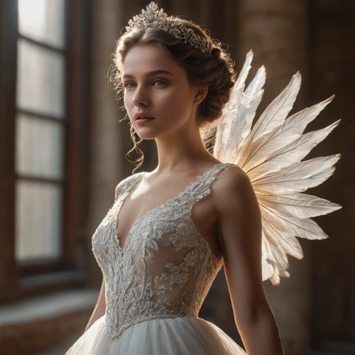 angel wings,baroque angel,vintage angel,angelic,angel,angel wing,the angel with the veronica veil,white swan,winged heart,angel girl,winged,bridal dress,fairy queen,wedding dress,stone angel,wedding dresses,fairy,bridal gown,wedding gown,greer the angel,Photography,General,Natural