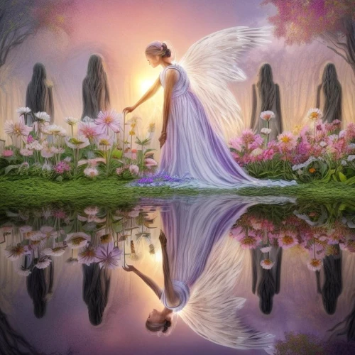 fantasy picture,faerie,angel wings,faery,sylphs,angel wing,fantasy art,fairies aloft,enchantment,mystical,angel girl,mirror of souls,angel's tears,angel's trumpets,angel playing the harp,angelology,angel trumpets,fairy,love angel,archangels,Common,Common,Natural