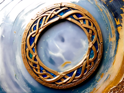 armillary sphere,aranmula,stargates,golden ring,ship's wheel,chakram,dharma wheel,esoteric symbol,triquetra,khanda,toroid,circular star shield,tsuba,spiral background,roundel,loa,annular,spiracle,iron ring,rings,Conceptual Art,Oil color,Oil Color 20