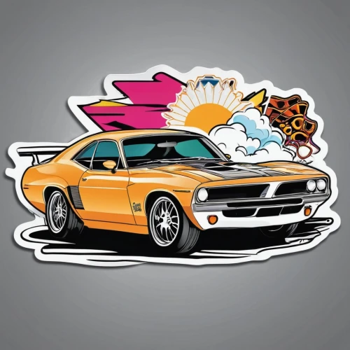 muscle car cartoon,muscle car,muscle icon,american muscle cars,clipart sticker,ford mustang,cartoon car,sportsticker,mustang,camero,stang,yenko,cuda,3d car wallpaper,vector graphic,camaros,monaro,gtos,deora,mobile video game vector background,Unique,Design,Sticker