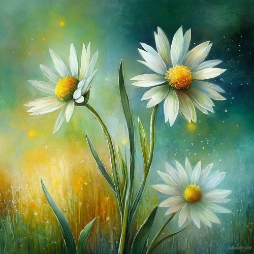 white daisies,daisies,daisy flowers,australian daisies,sun daisies,marguerite daisy,margueritte,african daisies,white cosmos,blue daisies,oxeye daisy,flower painting,daisy flower,marguerite,barberton daisies,leucanthemum,white chrysanthemums,daisylike,meadow daisy,chrysanthemum stars,Conceptual Art,Daily,Daily 32