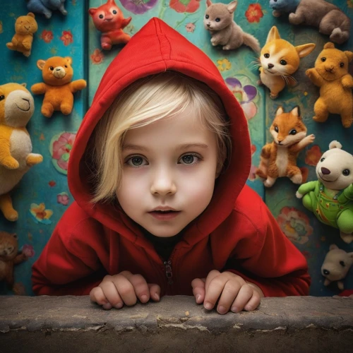 little red riding hood,red riding hood,children's background,gekas,toddler in the park,photographing children,the little girl,little girl,red coat,photos of children,figli,toddlerhood,young girl,blond girl,little boy and girl,child's frame,matryoshka,kids illustration,teddy bear waiting,innocence,Illustration,Abstract Fantasy,Abstract Fantasy 06