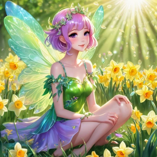 flower fairy,spring background,garden fairy,fairy,spring leaf background,little girl fairy,springtime background,butterfly background,fae,faerie,rosa 'the fairy,fairie,rosa ' the fairy,fairy galaxy,aurora butterfly,spring unicorn,fairy world,faery,fairies,fairy stand,Illustration,Japanese style,Japanese Style 03