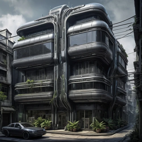 arcology,futuristic architecture,apartment block,hashima,apartment building,interlace,apartment complex,density,scampia,condominium,oscorp,apartment house,cybertown,parkade,crysis,weyland,apartments,residential,lofts,an apartment,Conceptual Art,Sci-Fi,Sci-Fi 02