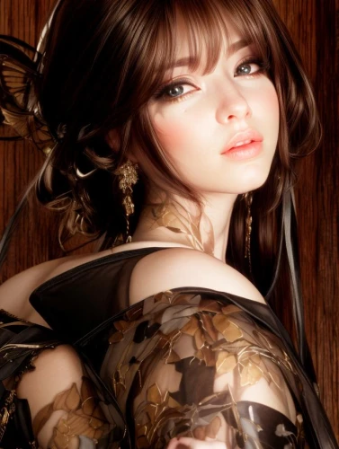 diaochan,daiyu,fantasy portrait,yuexiu,amano,xiaoyu,bns,yuanji,hanbei,eiko,cheongsam,aeris,japanese doll,artist doll,elona,miqati,xiahou,fairy tale character,aeria,portrait background