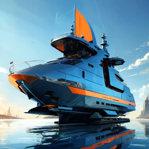 sailing orange,superyachts,yacht,hausser,super trimaran,sea fantasy,gulf,lifeboats,endeavor,seastreak,yacht exterior,dockwise,supercarrier,rorqual,lifeboat,shipbroker,boat society,flagship,docked,azimut,Conceptual Art,Sci-Fi,Sci-Fi 01