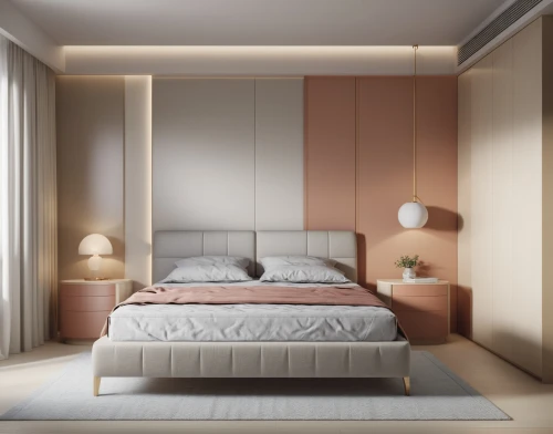 gold-pink earthy colors,bedroom,modern room,bedrooms,chambre,headboards,mahdavi,modern decor,opaline,wallcoverings,gold wall,3d rendering,minotti,contemporary decor,sleeping room,donghia,search interior solutions,foscarini,fromental,headboard,Photography,General,Realistic