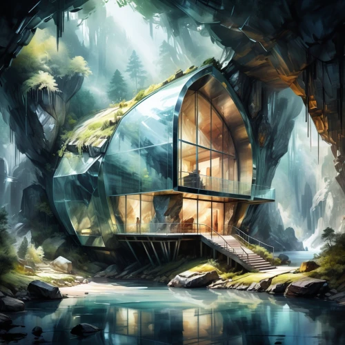 houseboat,house in the forest,tree house,treehouse,treehouses,floating huts,forest house,the cabin in the mountains,log home,house with lake,boat house,houseboats,small cabin,tree house hotel,cabin,dreamhouse,house in mountains,boathouse,wooden house,log cabin,Conceptual Art,Fantasy,Fantasy 01