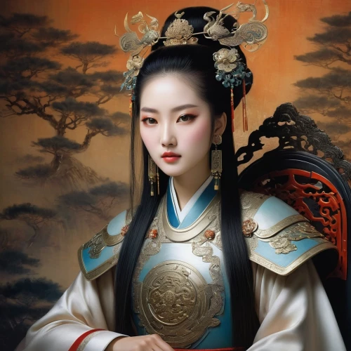 oriental princess,inner mongolian beauty,jingqian,mongolian girl,sanxia,qianfei,kunqu,yuanpei,dongbuyeo,oriental girl,yunxia,daiyu,geiko,xiaojin,arhats,yi sun sin,gisaeng,jianyin,geisha girl,xiaohong,Illustration,Realistic Fantasy,Realistic Fantasy 16