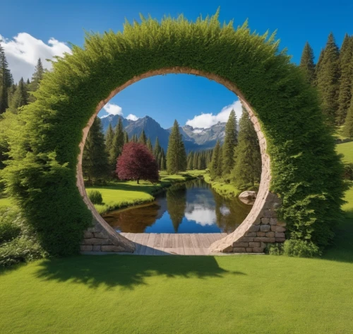 semi circle arch,rose arch,round arch,circle shape frame,round autumn frame,tunnel of plants,natural arch,wall tunnel,plant tunnel,three centered arch,half arch,portals,botanical frame,porthole,flower border frame,archways,virtual landscape,flower frame,3d background,archway,Photography,General,Realistic