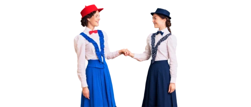 stewardesses,red and blue,salvationists,cocorosie,sailors,mesmerism,two people,daedelus,attendant,patrouille,stewardess,magicians,paulicians,mennonite,attendants,nuns,vintage man and woman,vaudevillians,colorization,white blue red,Conceptual Art,Fantasy,Fantasy 09