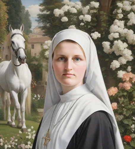 lacordaire,saint therese of lisieux,bouguereau,the prophet mary,foundress,salzgeber,ursulines,postulant,fatima,canoness,joan of arc,nunsense,abbess,timoshenko,carmelite order,immacolata,prioress,portrait of christi,duchesne,assumpsit,Digital Art,Classicism