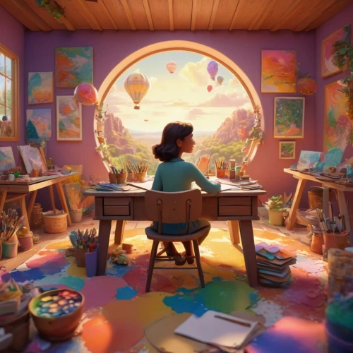 the little girl's room,children's room,kids room,children's interior,boy's room picture,children's bedroom,playing room,dandelion hall,imaginationland,children's background,idealizes,arrietty,meticulous painting,mexican painter,despereaux,flower painting,study room,breakfast room,baby room,playroom,Photography,General,Cinematic