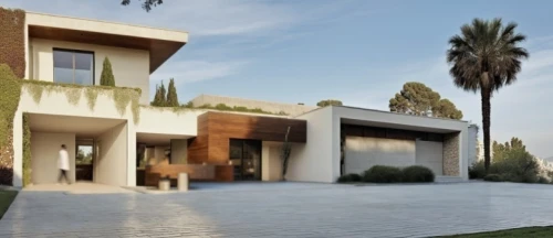 modern house,mid century house,3d rendering,dunes house,eichler,render,residential house,driveways,altadena,renderings,large home,neutra,driveway,mid century modern,landscaped,casita,tarzana,contemporary,sketchup,luxury home