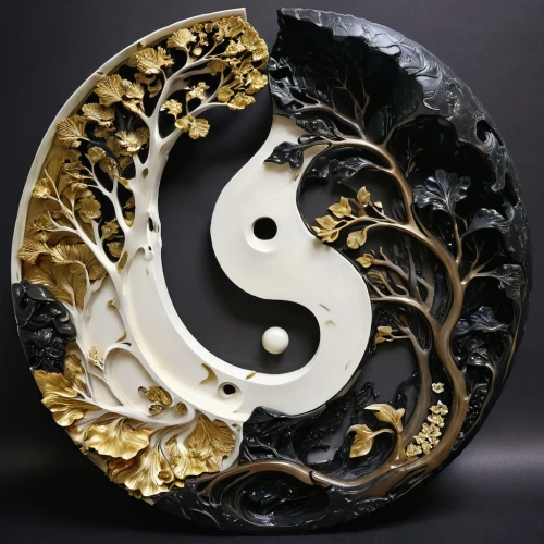 yinyang,yin yang,tsuba,taoist,wood carving,japanese garden ornament,dharma wheel,taoism,koru,hand carved,enso,spiral art,weiqi,japanese art,bagua,ampersand,carved wood,woodcarving,gillmor,crescent moon,Art,Classical Oil Painting,Classical Oil Painting 17