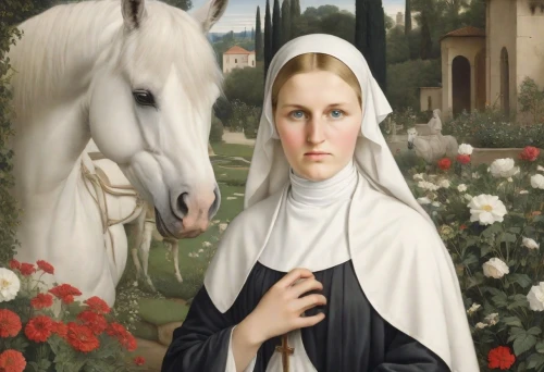 the prophet mary,memling,saint therese of lisieux,carmelite,carmelite order,lacordaire,foundress,mother of perpetual help,timoshenko,medjugorje,prioress,fatima,tymoshenko,chavannes,mary 1,huyghe,ursulines,immacolata,joan of arc,mother mary,Digital Art,Classicism