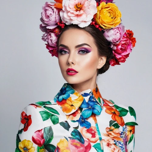 colorful floral,vintage floral,floral,flower hat,flowered,beautiful girl with flowers,flowery,girl in flowers,flower wall en,florals,colorful roses,evgenia,retro modern flowers,floral with cappuccino,retro flowers,floral dress,floral skull,exotic flower,colorful flowers,kanaeva,Photography,Fashion Photography,Fashion Photography 26