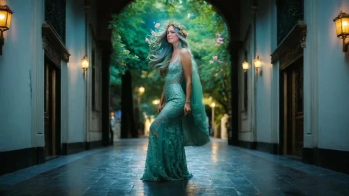 bergersen,celtic woman,sirenia,girl in a long dress,melusine,dryad,fairy queen,kahlan,maenads,winget,enchanted,enchanting,the enchantress,anushka shetty,fairie,tosca,sheherazade,girl in a long dress from the back,passion photography,faerie
