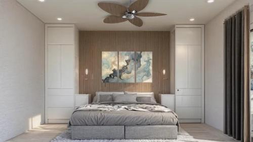 modern room,bedroom,guest room,contemporary decor,modern decor,ceiling fan,bedrooms,3d rendering,sleeping room,interior modern design,guestroom,headboards,stucco ceiling,interior design,bedroomed,great room,interior decoration,render,home interior,search interior solutions