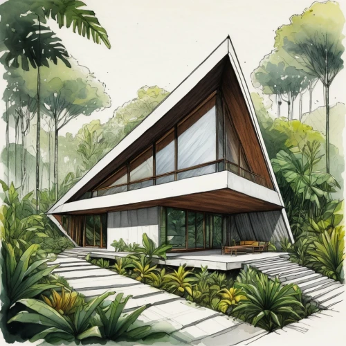 tropical house,forest house,mid century house,modern house,timber house,sketchup,habitational,passivhaus,garden elevation,house in the forest,wooden house,residential house,houses clipart,frame house,ecovillages,landscape designers sydney,home landscape,house drawing,rumah,landscape design sydney,Conceptual Art,Daily,Daily 02