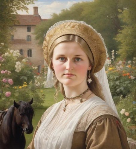 perugini,timoshenko,nelisse,girl in the garden,girl picking flowers,woman holding pie,girl with bread-and-butter,shepherdess,milkmaid,portrait of a girl,maidservant,woman with ice-cream,beatrice,bouguereau,marguerite,portrait of a woman,seberg,portrait of christi,girl in flowers,eckersberg,Digital Art,Classicism