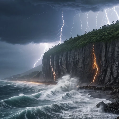 nature's wrath,catatumbo,storm surge,sea storm,natural phenomenon,force of nature,tempestuous,lightning storm,superstorm,dragonstone,thunderous,substorms,torngat,thors,angstrom,tsunamis,cyclonic,lightning bolt,orage,lightning strike,Photography,General,Realistic