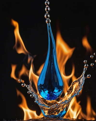 fire and water,bottle fiery,water drop,flaming sambuca,water droplet,a drop of water,waterdrop,splash photography,drop of water,firespin,firewater,fire ring,fire background,colorful glass,mirror in a drop,gota,glass ornament,five elements,drops of water,no water on fire,Photography,General,Realistic