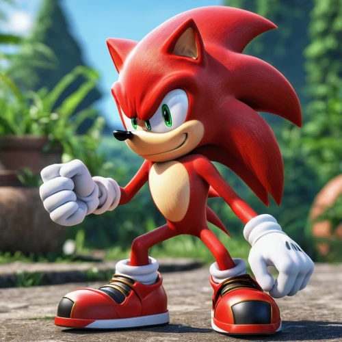 3d rendered,knuckles,3d render,knux,3d model,fleetway,sonic,young hedgehog,sonicblue,sega,tails,echidna,sonicnet,render,color is changable in ps,sonics,galkaio,3d figure,pensonic,garrison,Photography,General,Realistic