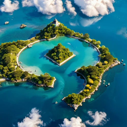 flying island,island suspended,islet,kei islands,islands,floating islands,french polynesia,atoll from above,island,artificial islands,fiji,tahiti,islets,bird island,an island far away landscape,deserted island,micronesia,safe island,island of juist,thimble islands,Unique,3D,Isometric