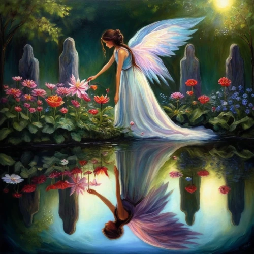 faery,faerie,fantasy picture,fairy,angel's tears,rosa 'the fairy,fantasy art,fairie,ophelia,thumbelina,angel wings,anjo,fairyland,fairy queen,mourning swan,angel wing,little girl fairy,fairy tale character,flower fairy,fallen angel,Conceptual Art,Daily,Daily 34