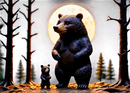 bear guardian,little bear,beorn,scandia bear,gruffalo,bearlike,bluebear,nordic bear,bearmanor,bear,bearman,osita,orlyk,the bears,ursine,ursa,children's background,trinket,bear cub,forebear,Unique,3D,Garage Kits