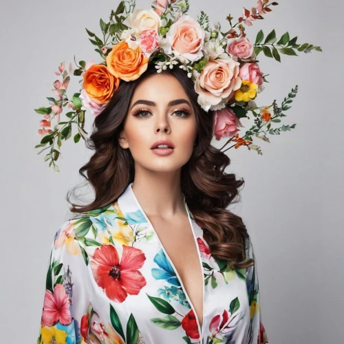 vintage floral,floral,colorful floral,lali,floral dress,flower hat,beautiful girl with flowers,mariquita,floral wreath,seoige,flowery,flowered,bouquets,floral garland,wreath of flowers,girl in flowers,kahlo,flower crown,rosalinda,flora,Photography,Artistic Photography,Artistic Photography 15