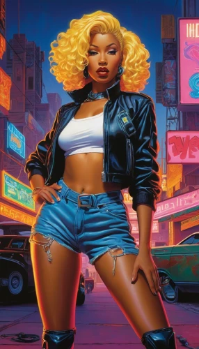 freaknik,blige,monique,marylyn monroe - female,kelis,dazzler,latavia,ororo,femme fatale,mckelvie,mayhle,real roxanne,birds of prey-night,afrodisiac,rwr,toccara,kolin,vixen,palmiotti,modern pop art,Conceptual Art,Fantasy,Fantasy 04