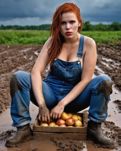 girl in overalls,farm girl,dungarees,overalls,farmworker,countrywoman,farmhand,farmer,countrygirl,farmhands,forewoman,woman eating apple,wynonna,agricultura,country potatoes,ginger rodgers,riise,sweet potato farming,farmaner,agricultores